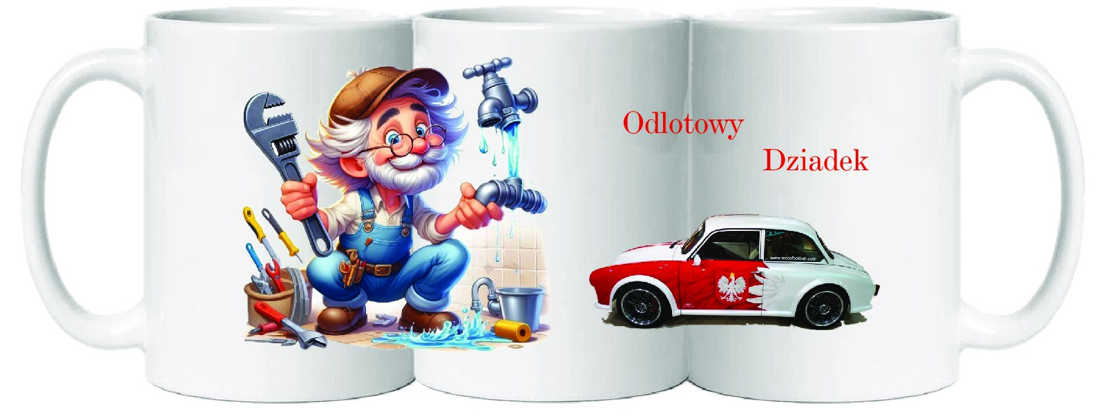 Niesamowicie duży, nowy Kubek Premium na Dzień Babci i na Dzień Dziadka