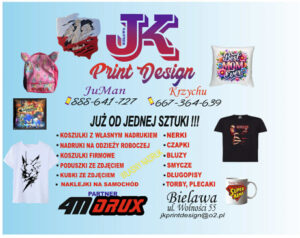 JK Print Design - koszulki, kubki z grafika na zamówienie